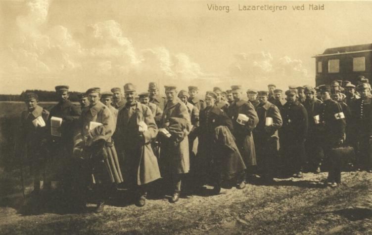 Krigsfanger ved Haldlejren