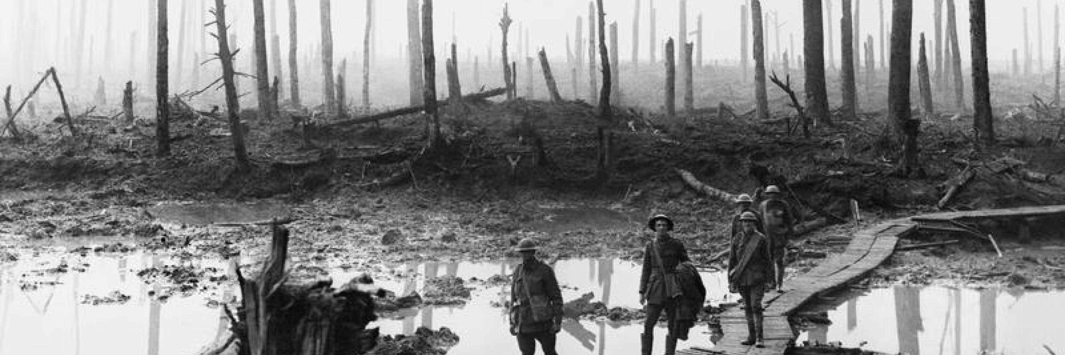 Australske soldater ved Passchendaele, 29. oktober 1917