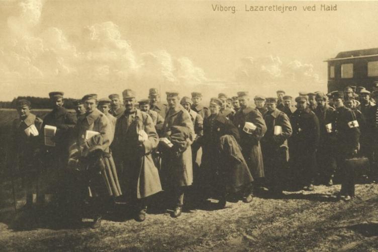 Krigsfanger ved Haldlejren